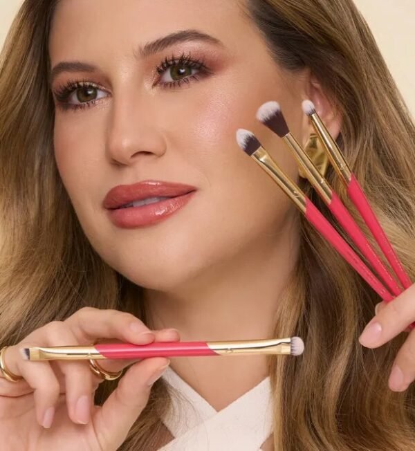 Kit Pincéis para Olhos Secret Pink Niina Secrets - Imagem 5